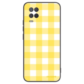 Picasee husă neagră din silicon pentru Realme 8 5G - Gride lemon
