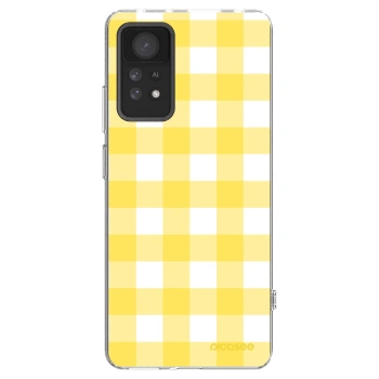Picasee husă transparentă din silicon pentru Xiaomi Redmi Note 11 Pro 5G - Gride lemon
