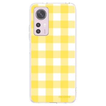 Picasee husă transparentă din silicon pentru Xiaomi 12 - Gride lemon