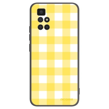 Picasee husă neagră din silicon pentru Xiaomi Redmi 10 (2022) - Gride lemon