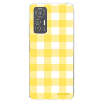 Picasee husă transparentă din silicon pentru Xiaomi 12 Lite - Gride lemon