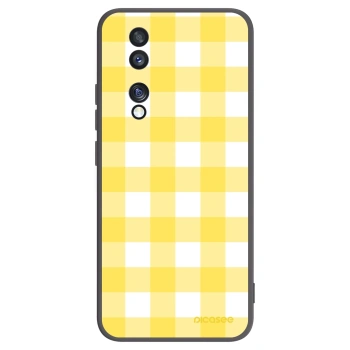 Picasee husă neagră din silicon pentru Honor 70 - Gride lemon