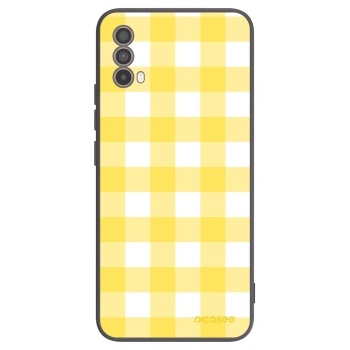 Husă pentru Motorola Moto E40 - Gride lemon