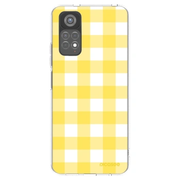 Picasee husă transparentă din silicon pentru Xiaomi Redmi Note 11S 5G - Gride lemon