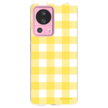 Picasee husă transparentă din silicon pentru Xiaomi 13 Lite - Gride lemon