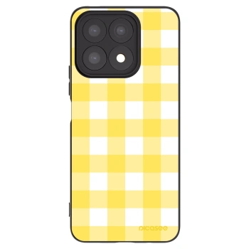 Picasee husă neagră din silicon pentru Honor X8a - Gride lemon