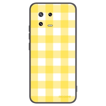 Picasee husă neagră din silicon pentru Xiaomi 13 Pro - Gride lemon
