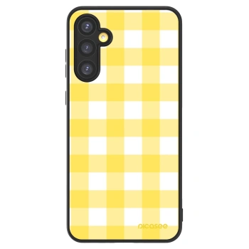 Picasee ULTIMATE CASE pentru Samsung Galaxy A34 5G A346B - Gride lemon