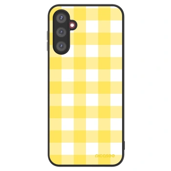Picasee ULTIMATE CASE pentru Samsung Galaxy A14 4G A145R - Gride lemon