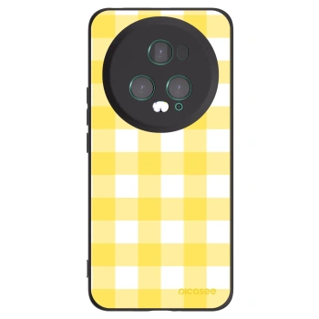 Picasee husă neagră din silicon pentru Honor Magic5 Pro - Gride lemon