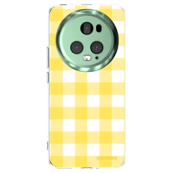 Picasee husă transparentă din silicon pentru Honor Magic5 Pro - Gride lemon