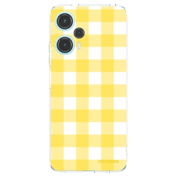 Picasee husă transparentă din silicon pentru Xiaomi Poco F5 - Gride lemon