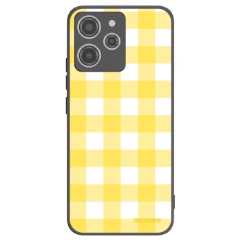 Picasee husă neagră din silicon pentru Xiaomi Redmi 12 4G - Gride lemon