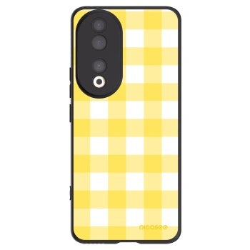 Picasee husă neagră din silicon pentru Honor 90 5G - Gride lemon