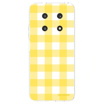 Picasee husă transparentă din silicon pentru Honor Magic4 Lite 5G - Gride lemon