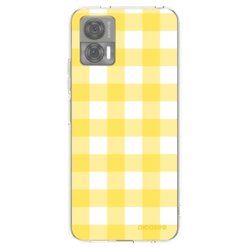 Picasee husă transparentă din silicon pentru Motorola Edge 30 Neo - Gride lemon