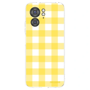 Picasee husă transparentă din silicon pentru Motorola Edge 40 - Gride lemon