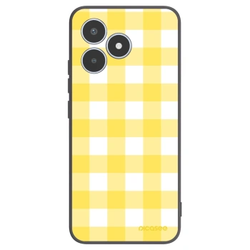 Picasee husă neagră din silicon pentru Realme C53 - Gride lemon