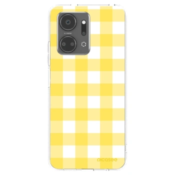 Picasee husă transparentă din silicon pentru Honor X7a - Gride lemon