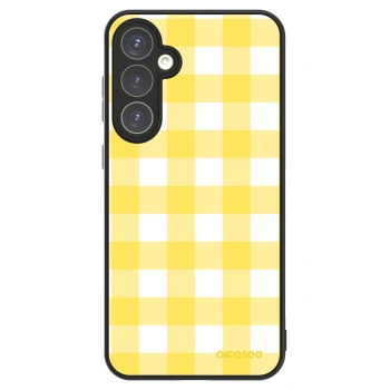 Picasee ULTIMATE CASE pentru Samsung Galaxy S23 FE S711B - Gride lemon