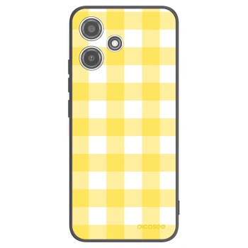 Picasee husă neagră din silicon pentru Xiaomi Redmi 12 5G - Gride lemon