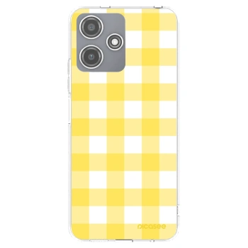 Picasee husă transparentă din silicon pentru Xiaomi Redmi 12 5G - Gride lemon