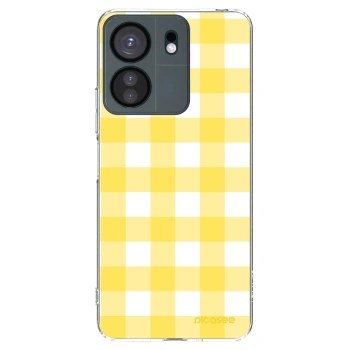 Picasee husă transparentă din silicon pentru Xiaomi Redmi 13C 4G - Gride lemon