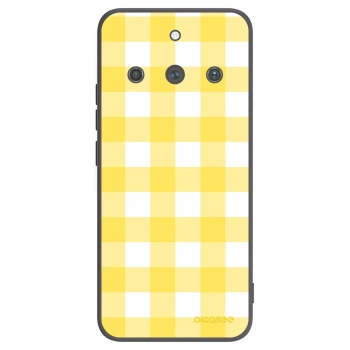 Picasee husă neagră din silicon pentru Realme 11 Pro+ - Gride lemon
