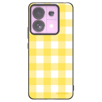 Picasee husă neagră din silicon pentru Xiaomi Redmi Note 13 Pro 5G - Gride lemon