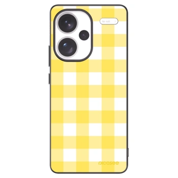 Picasee husă neagră din silicon pentru Xiaomi Redmi Note 13 Pro+ 5G - Gride lemon