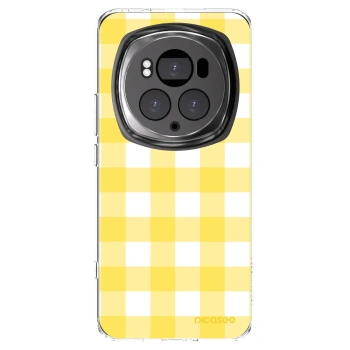 Picasee husă transparentă din silicon pentru Honor Magic6 Pro - Gride lemon