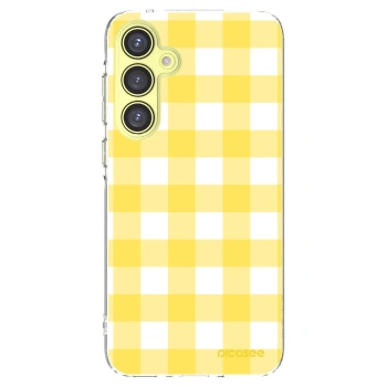 Picasee husă transparentă din silicon pentru Samsung Galaxy A35 5G A356B - Gride lemon