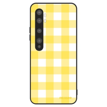 Husă pentru Xiaomi Mi Note 10 (Pro) - Gride lemon