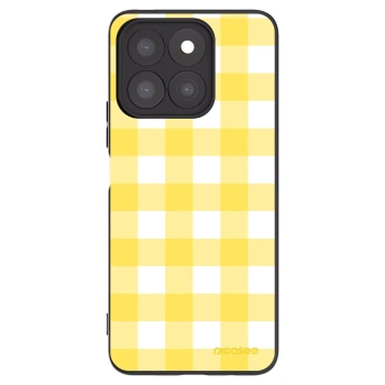 Picasee husă neagră din silicon pentru Honor X8b - Gride lemon
