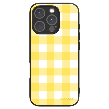 Picasee ULTIMATE CASE pentru Apple iPhone 16 Pro - Gride lemon