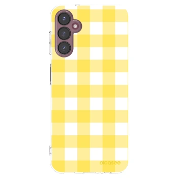 Picasee husă transparentă din silicon pentru Samsung Galaxy A05s A057G - Gride lemon