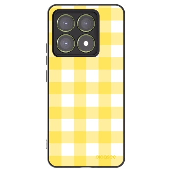 Picasee husă neagră din silicon pentru Xiaomi 14T - Gride lemon