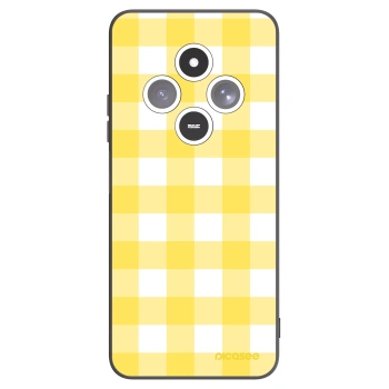 Picasee husă neagră din silicon pentru Xiaomi Redmi 14C - Gride lemon