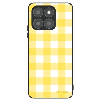 Husă pentru Honor X8c - Gride lemon