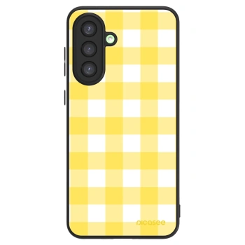 Picasee ULTIMATE CASE pentru Samsung Galaxy A26 5G A266B - Gride lemon