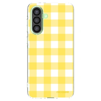 Picasee husă transparentă din silicon pentru Samsung Galaxy A26 5G A266B - Gride lemon