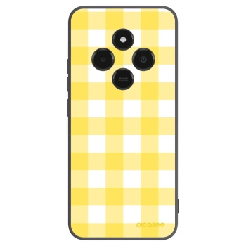 Picasee husă neagră din silicon pentru Xiaomi Poco C75 - Gride lemon