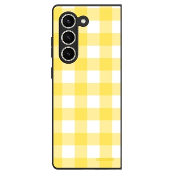 Husă pentru Samsung Galaxy Z Fold5 5G - Gride lemon