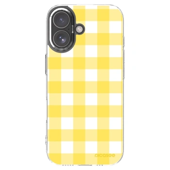 Picasee husă transparentă din silicon pentru Apple iPhone 17 - Gride lemon