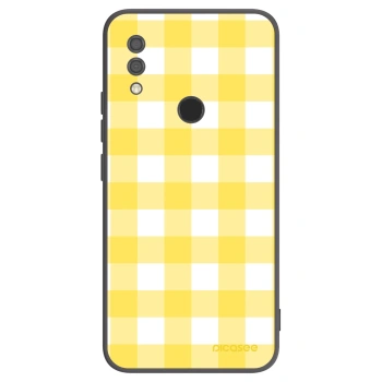 Picasee husă neagră din silicon pentru Xiaomi Redmi 7 - Gride lemon
