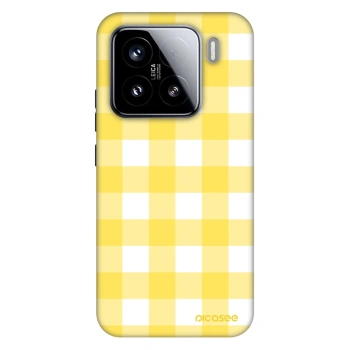 Husă pentru Xiaomi 15 - Gride lemon