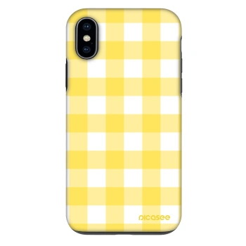 Husă pentru Apple iPhone X/XS - Gride lemon