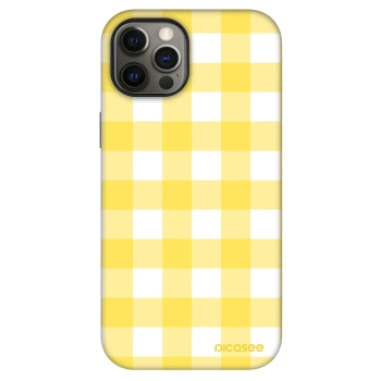 Husă pentru Apple iPhone 12 Pro - Gride lemon