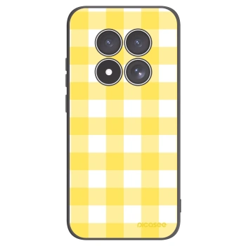 Picasee husă neagră din silicon pentru Xiaomi Redmi Note 15 Pro 4G - Gride lemon