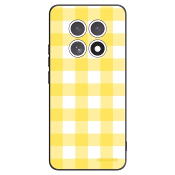 Picasee husă neagră din silicon pentru Xiaomi Redmi Note 15 4G - Gride lemon